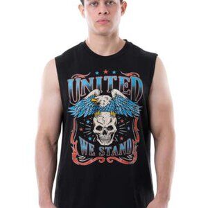 Way to Celebrate Men's United We Stand Graphic Muscle Tank Top - XL - NEW
